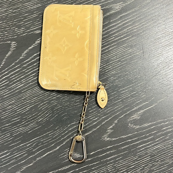 Louis Vuitton Wallet Coin Purse Pochette Cles beige Leather - Picture 8 of 8